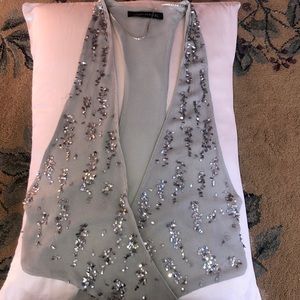 Zara Embellished Vest